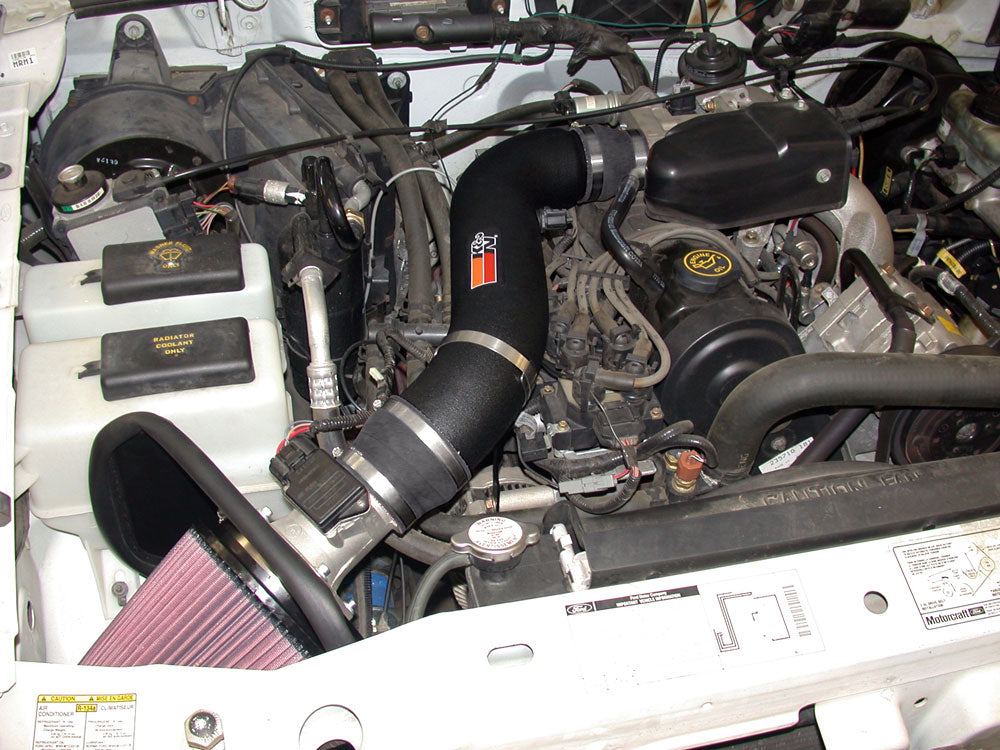 K&N 57-2540 Performance Air Intake System for Select Ford F-100 Ranger, Ford Ranger, Mazda B2500