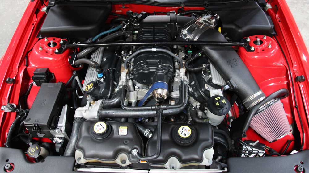 K&N 57-2571 Performance Air Intake System for Select Ford Mustang
