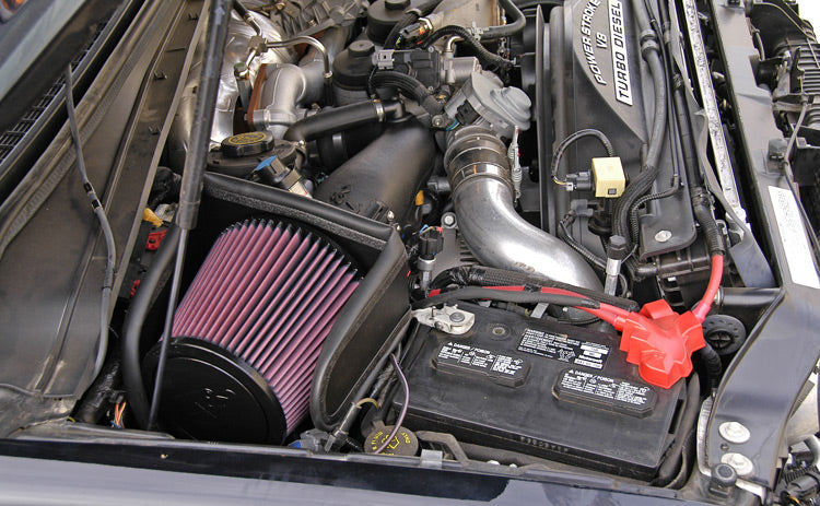K&N 57-2576 Performance Air Intake System for Select Ford F-250 Super Duty, Ford F-350 Super Duty, Ford F-450 Super Duty, Ford F-550 Super Duty