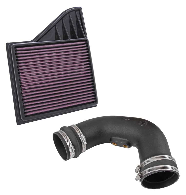 K&N 57-2578 Performance Air Intake System for Select Ford Mustang