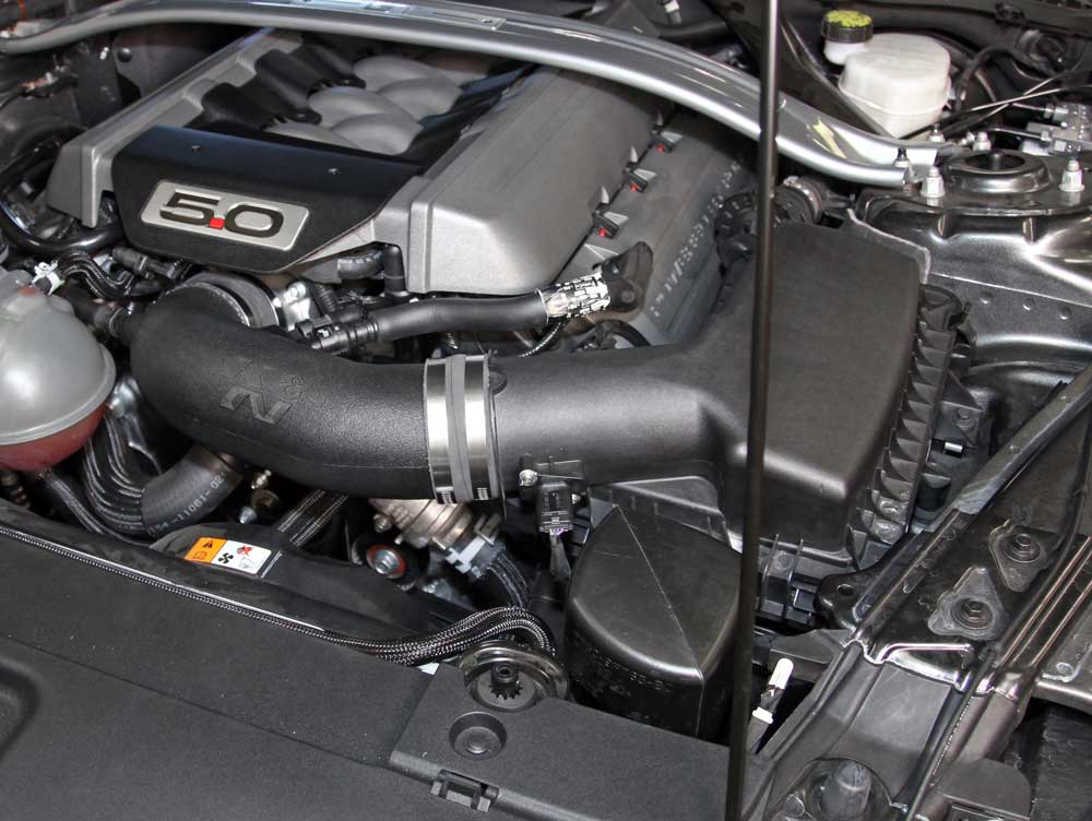 K&N 57-2590 Performance Air Intake System for Select Ford Mustang
