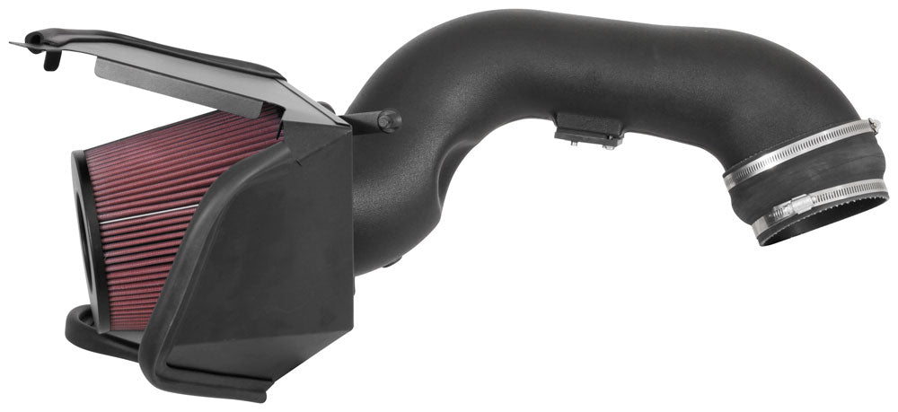 K&N 57-2597 Performance Air Intake System for Select Ford F-250 Super Duty, Ford F-350 Super Duty, Ford F-450 Super Duty