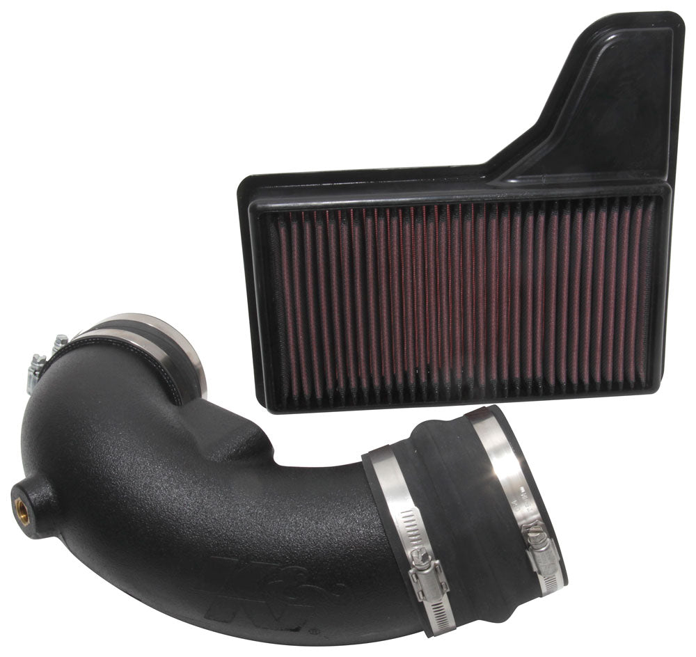 K&N 57-2605 Performance Air Intake System for Select Ford Mustang