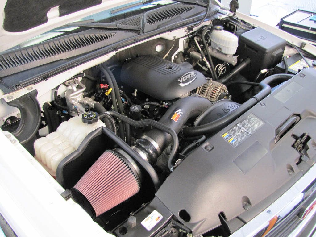 K&N 57-3031-1 Performance Air Intake System for Select Chevrolet Silverado HD, Chevrolet Silverado HD Classic, Chevrolet Silverado 3500, Chevrolet Silverado Classic, GMC Sierra HD, GMC Sierra HD Classic, GMC Sierra 3500, GMC Sierra Classic