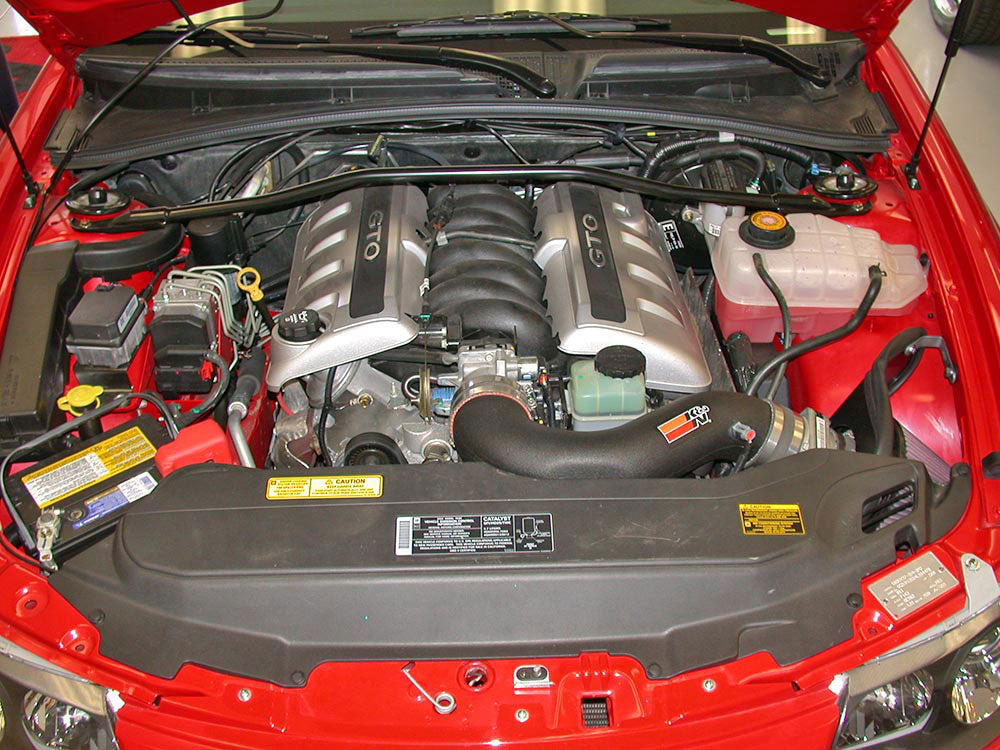 K&N 57-3044 Performance Air Intake System for Select Pontiac GTO