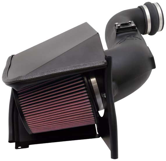 K&N 57-3057 Performance Air Intake System for Select Chevrolet Silverado HD, Chevrolet Silverado HD Classic, Chevrolet Silverado 3500, Chevrolet Silverado Classic, GMC Sierra HD, GMC Sierra HD Classic, GMC Sierra 3500, GMC Sierra Classic