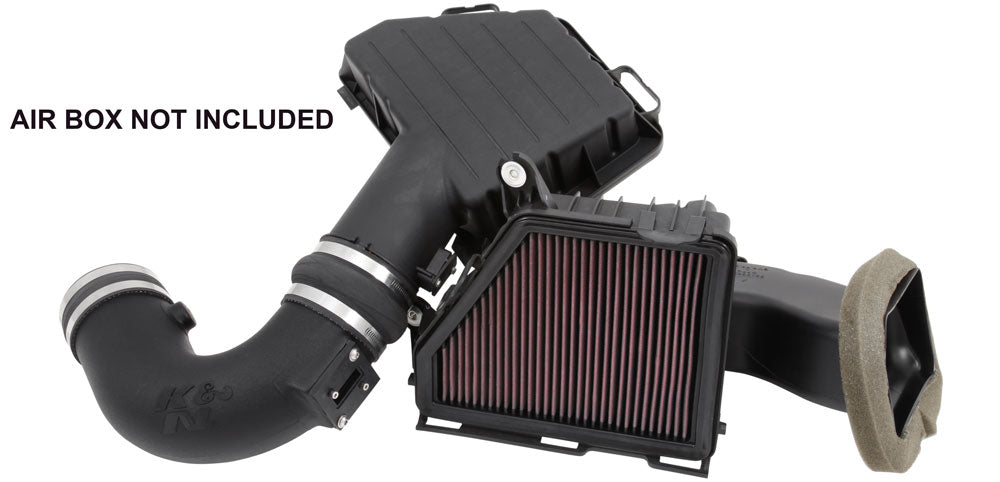 K&N 57-3074 Performance Air Intake System for Select Chevrolet Camaro