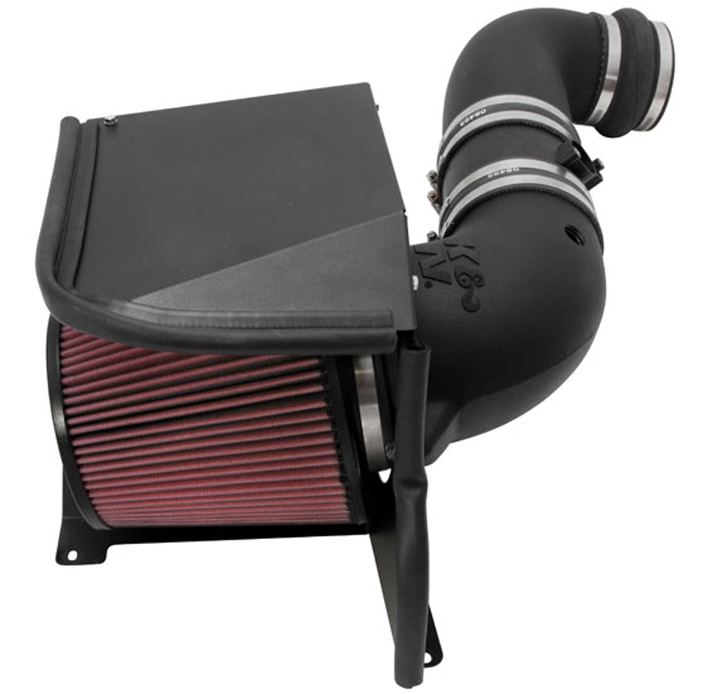 K&N 57-3077 Performance Air Intake System for Select Chevrolet Silverado HD, Chevrolet Silverado HD, GMC Sierra HD, GMC Sierra HD