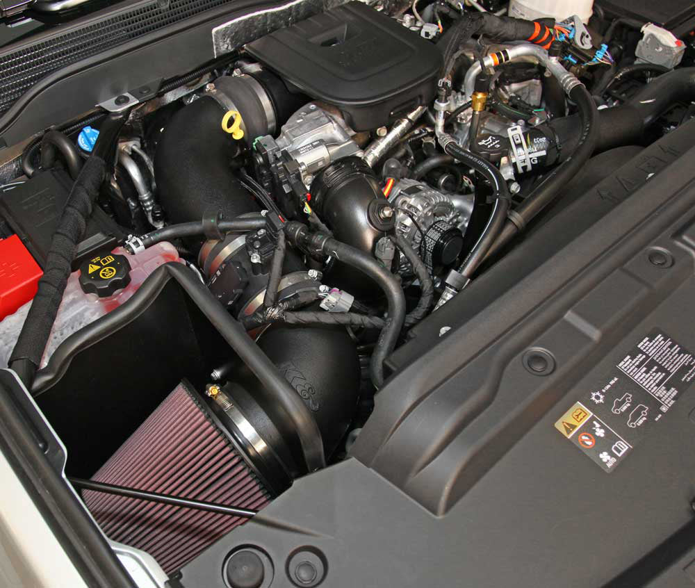 K&N 57-3077 Performance Air Intake System for Select Chevrolet Silverado HD, Chevrolet Silverado HD, GMC Sierra HD, GMC Sierra HD