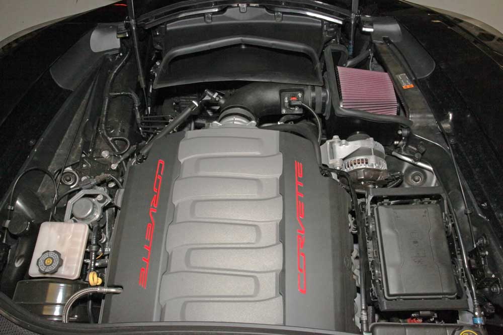 K&N 57-3081 Performance Air Intake System for Select Chevrolet Corvette
