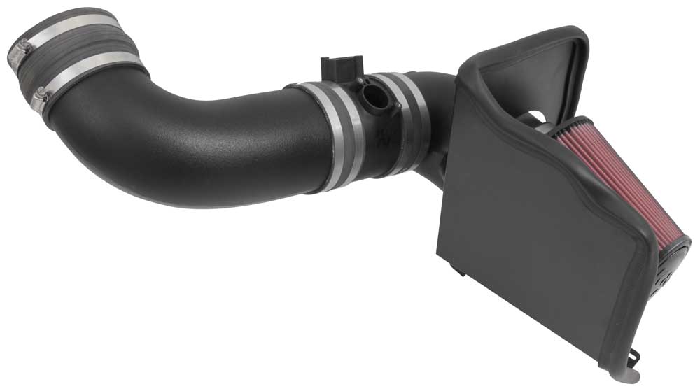 K&N 57-3087 Performance Air Intake System for Select Chevrolet Silverado HD, Chevrolet Silverado HD, GMC Sierra HD, GMC Sierra HD