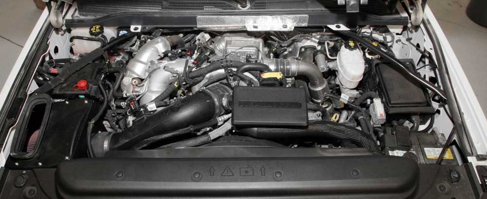 K&N 57-3101 Performance Air Intake System for Select Chevrolet Silverado HD, Chevrolet Silverado HD, GMC Sierra HD, GMC Sierra HD
