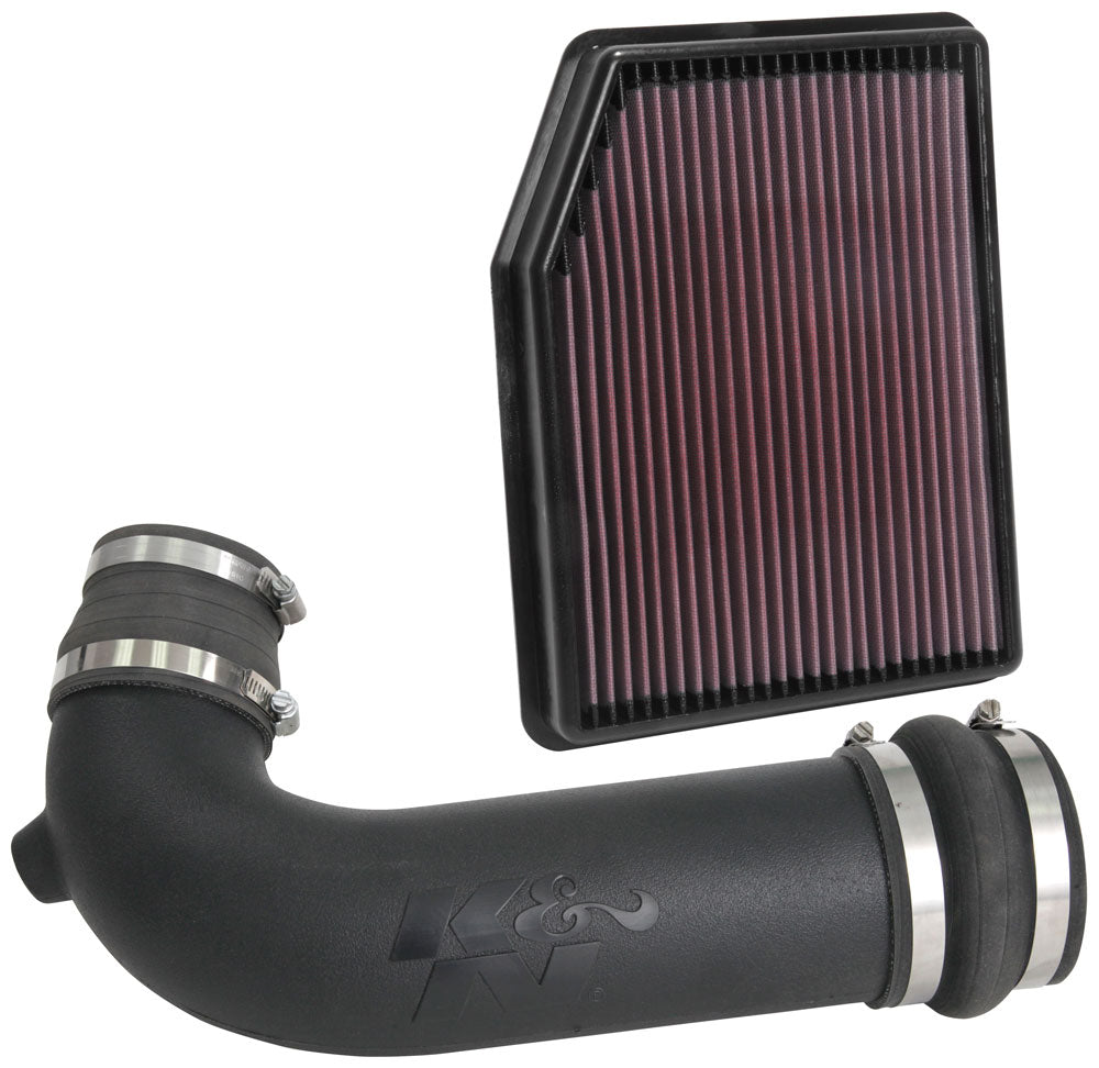 K&N 57-3116 Performance Air Intake System for Select Chevrolet Silverado 1500, GMC Sierra