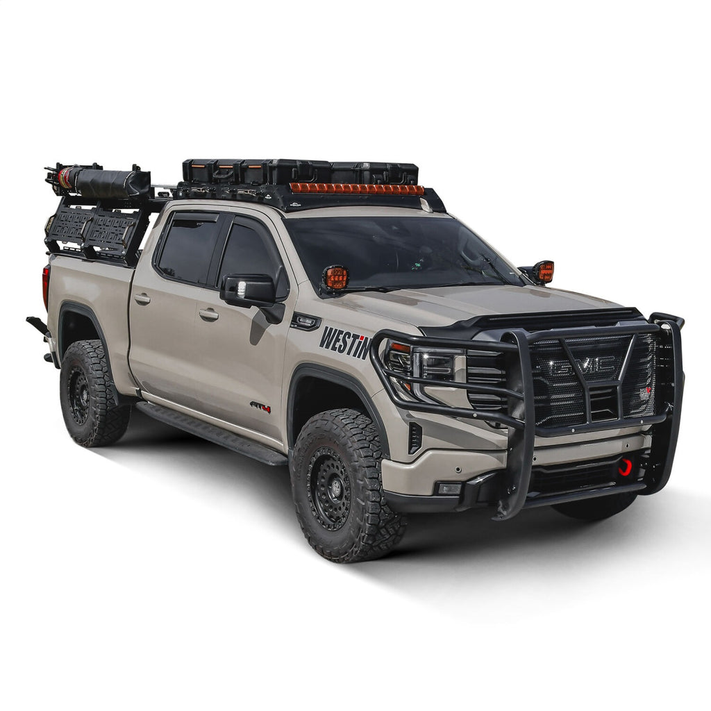 Westin 57-4125 HDX Grille Guard for Select GMC Sierra