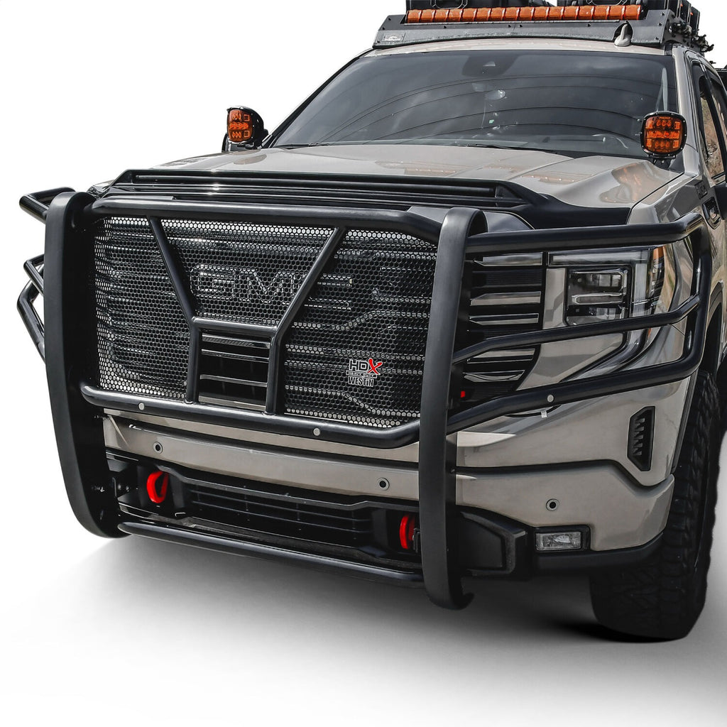Westin 57-4125 HDX Grille Guard for Select GMC Sierra