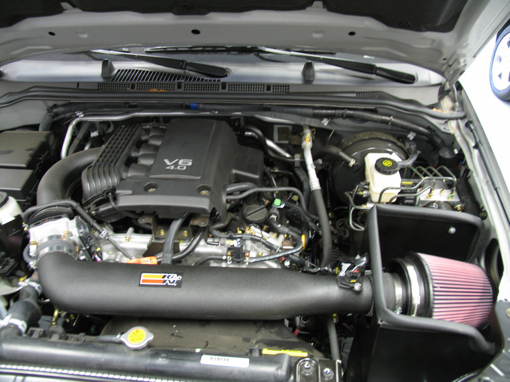 K&N 57-6014 Performance Air Intake System for Select Nissan Frontier, Nissan Pathfinder, Nissan Xterra