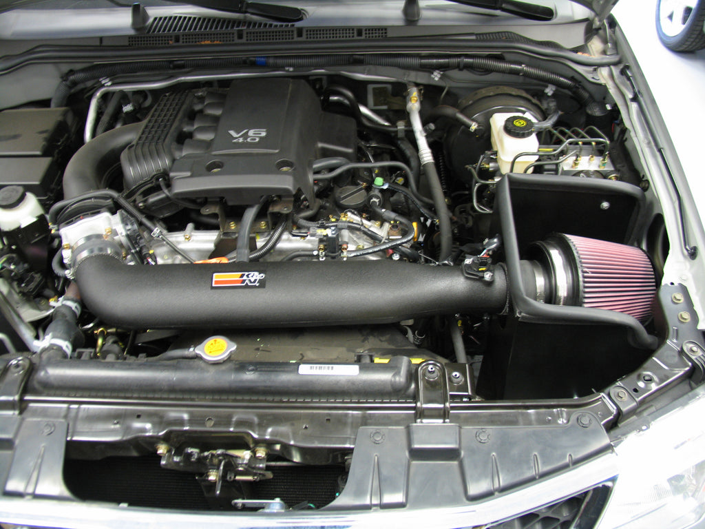 K&N 57-6014 Performance Air Intake System for Select Nissan Frontier, Nissan Pathfinder, Nissan Xterra