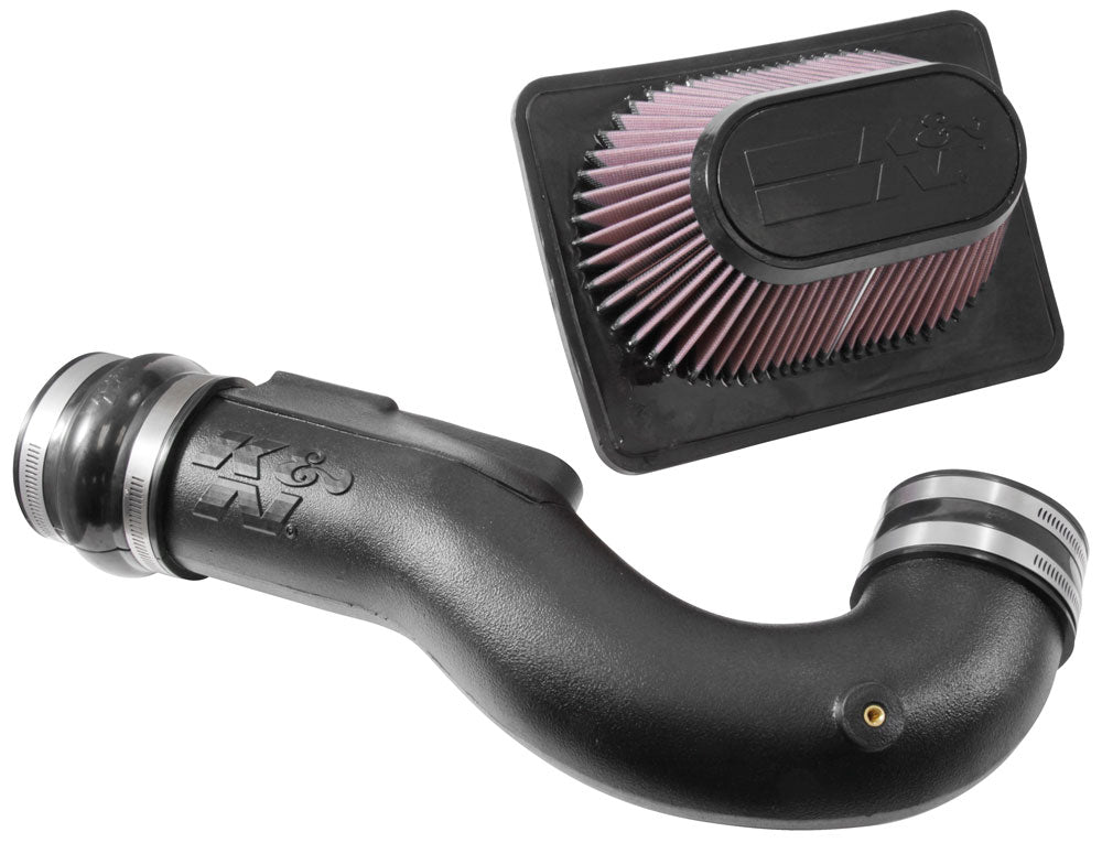 K&N 57-9027 Performance Air Intake System for Select Toyota Sequoia, Toyota Tundra