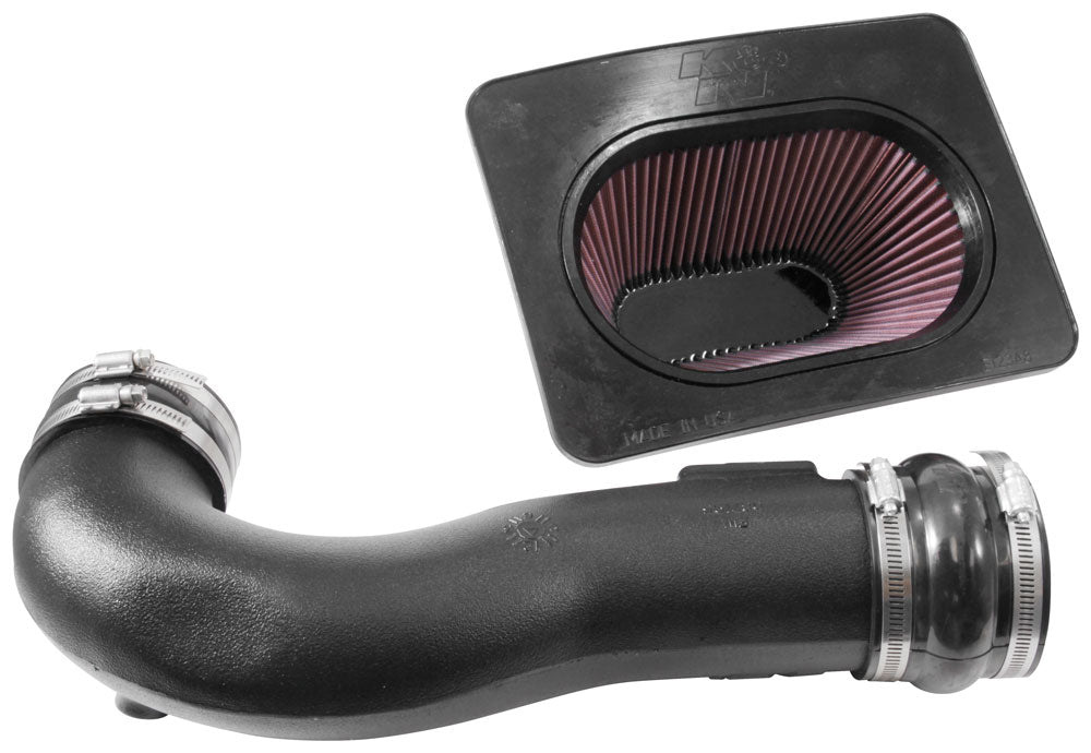 K&N 57-9027 Performance Air Intake System for Select Toyota Sequoia, Toyota Tundra