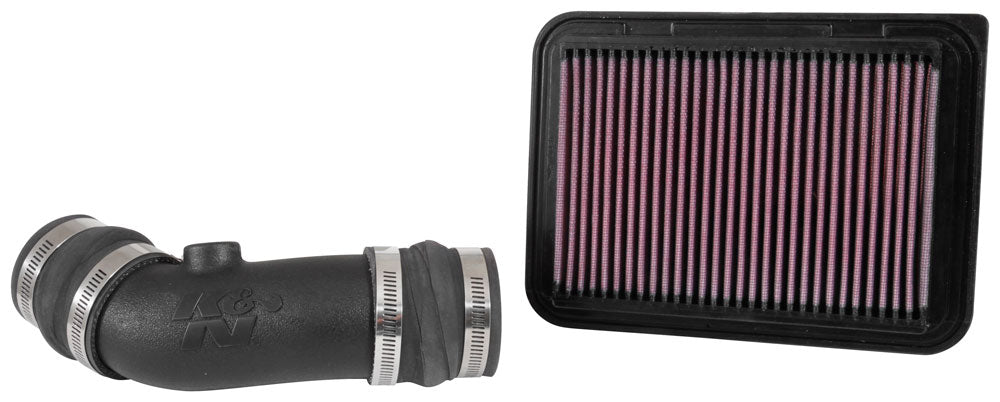 K&N 57-9041 Performance Air Intake System for Select Scion iM, Toyota Corolla, Toyota Corolla iM