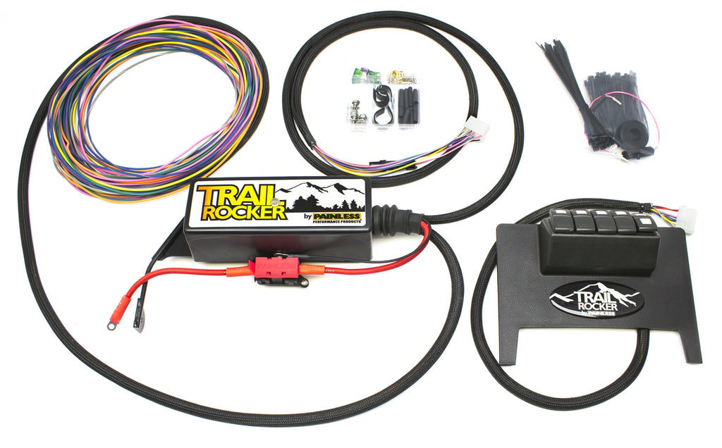 Painless Wiring 57000 8-Switch Fused Panel for Select Jeep Wrangler, Jeep Wrangler JK