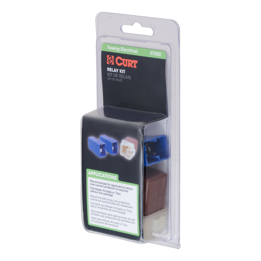 CURT 57000 Relay Kit for Nissan Armada, Titan for Select Nissan Armada, Nissan TITAN