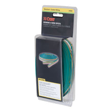 Load image into Gallery viewer, CURT 57001 Bonded 4-Way Trailer Wiring (16 Wire Gauge, 25' Spool)