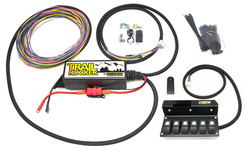 Painless Wiring 57004 Trail Rocker Fuse And Relay Center for Select Jeep Wrangler, Jeep Wrangler JK