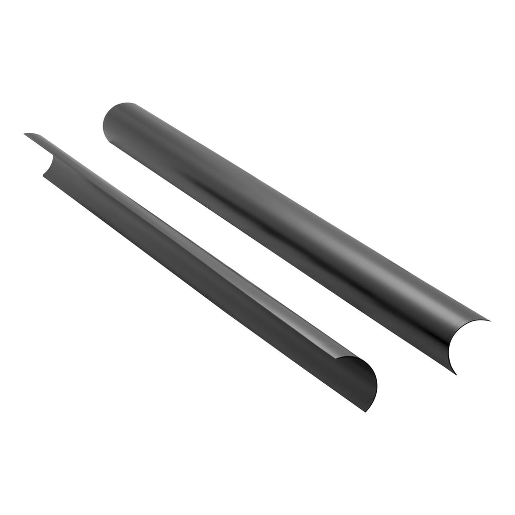 Luverne 570090 LUVERNE 570090 MegaStep; O-Mega II 88-Inch Black Plastic Running Board Backsplas