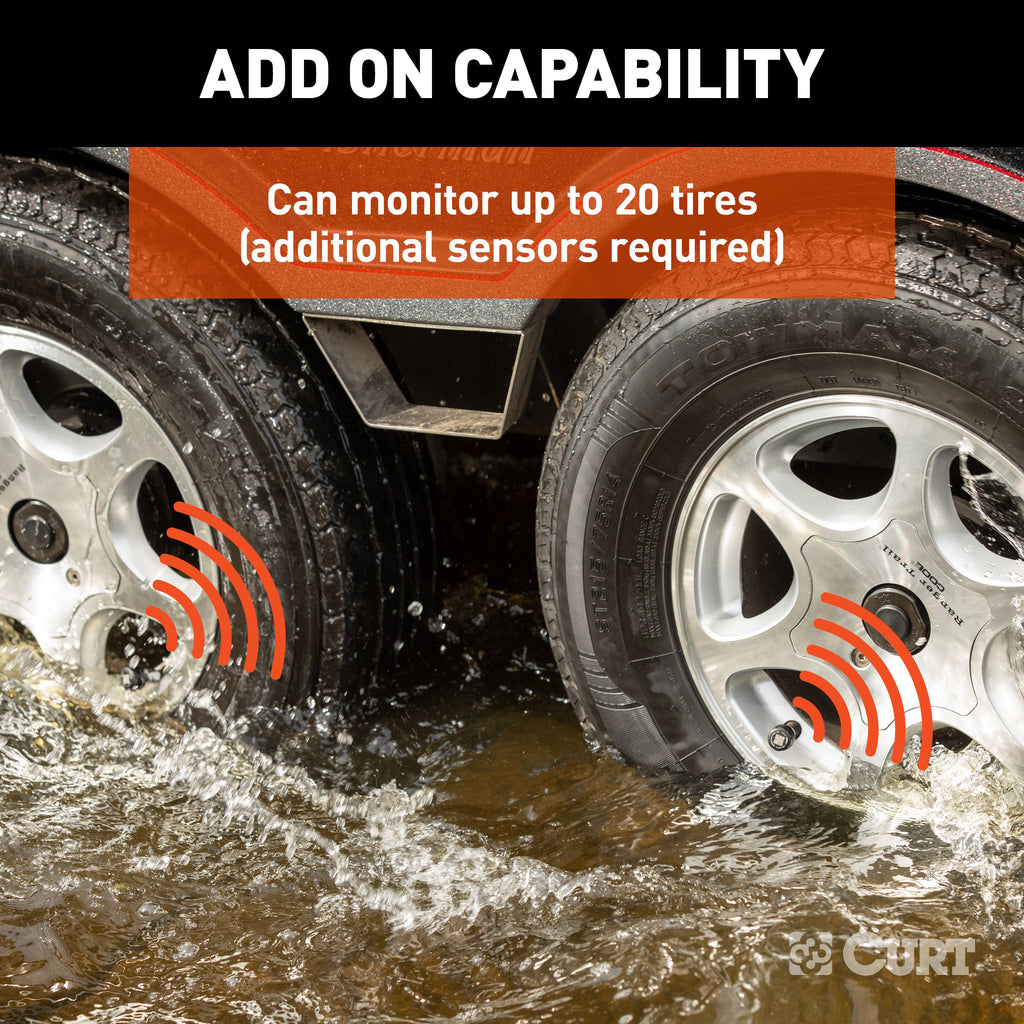 CURT 57009 Tire Linc Auto Advanced TPMS Tire Pressure Monitoring System