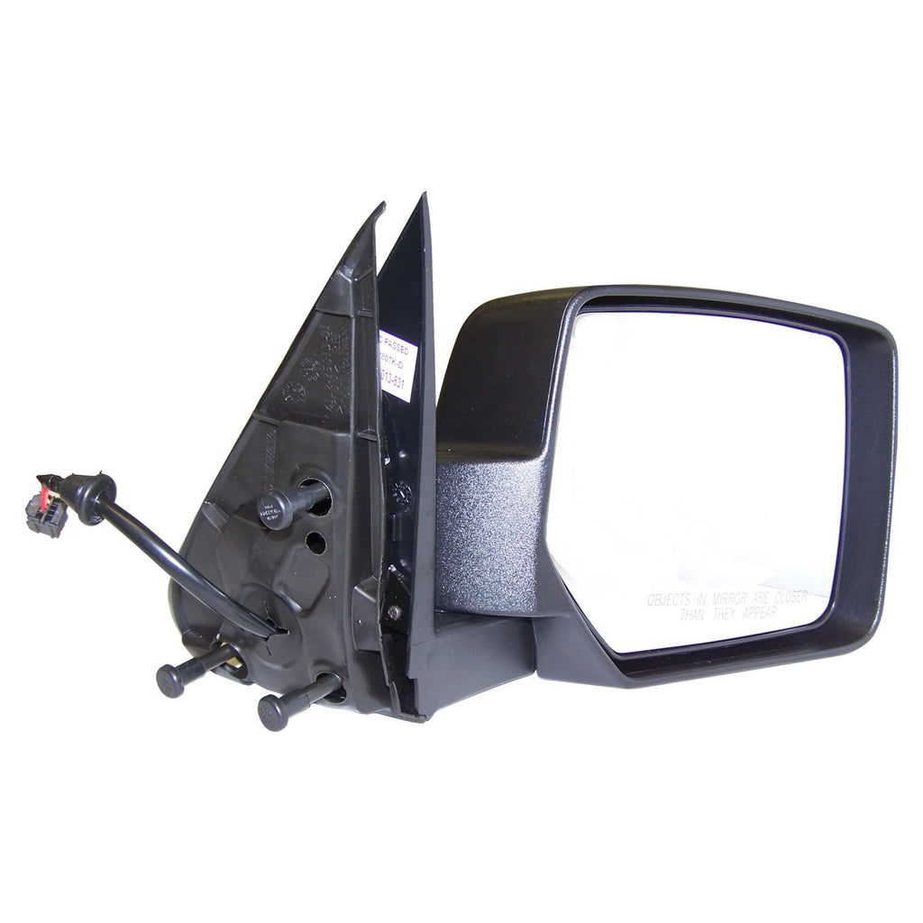 Crown Automotive Jeep Replacement 57010076AE Right Power, Manual Folding Mirror for Jeep 2008-09 KK Liberty w/o Driver Memory for Select Jeep Liberty