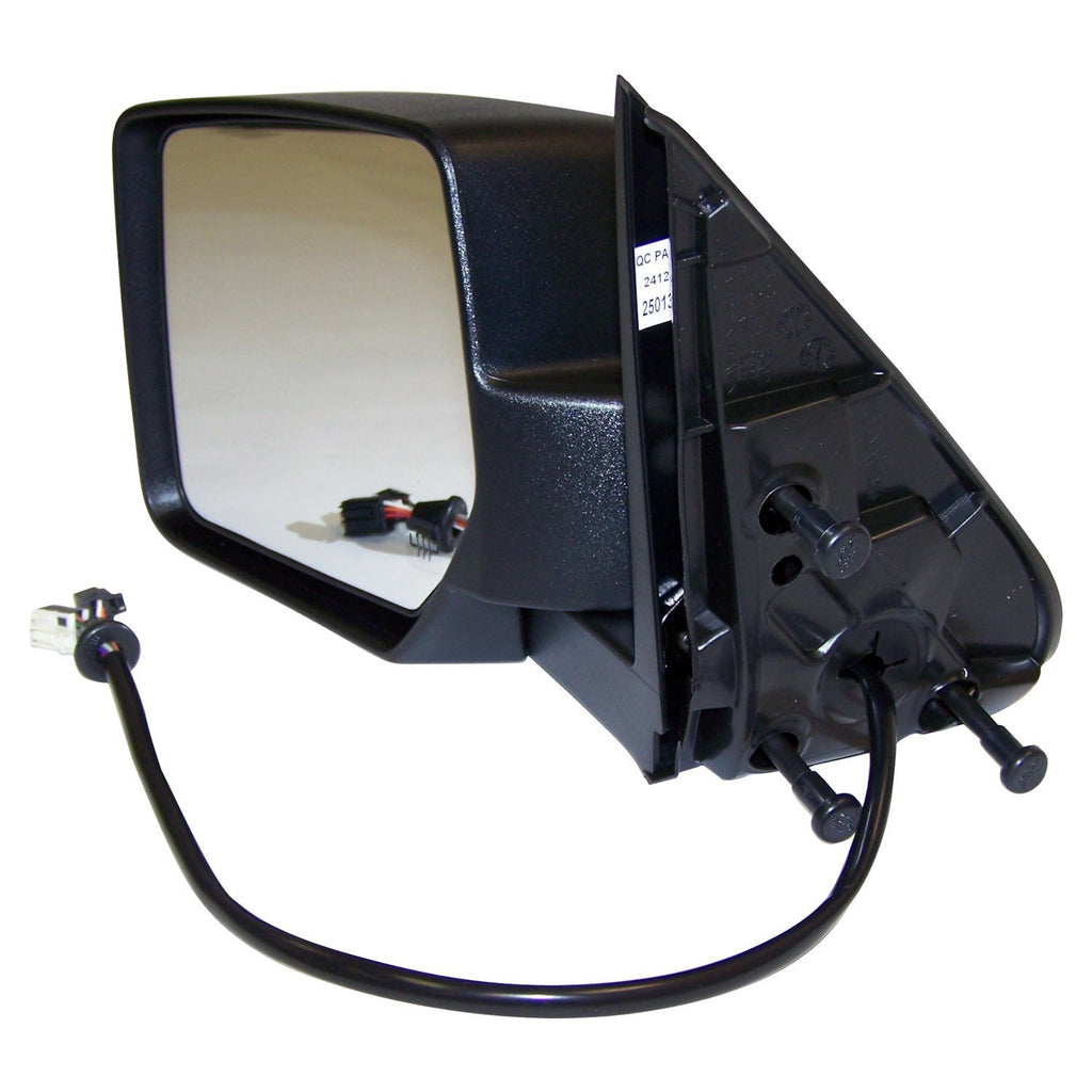 Crown Automotive Jeep Replacement 57010187AC Left Power, Heated, Manual Folding Mirror for Select 2008-2010 Jeep KK Liberty