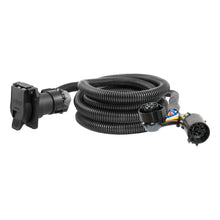 Load image into Gallery viewer, CURT 57010 10' Custom Wiring Extension Harness (Adds 7-Way RV Blade to Truck Bed, Packaged) for Select Ford F-150, Ford F-250 Super Duty, Ford F-350 Super Duty, Ford F-450 Super Duty