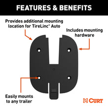 Load image into Gallery viewer, CURT 57017 Tire Linc Auto Trailer TPMS Repeater Bracket