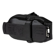 Load image into Gallery viewer, CURT 57020 OEM Replacement Dual-Output 7 &amp; 4-Way Connector (Plugs into Any USCAR) for Select Audi Q7, Buick Enclave, Buick Rainier, Cadillac Escalade, Cadillac Escalade ESV, Cadillac Escalade EXT, Cadillac XT5, Cadillac XT6, Chevrolet Avalanche,