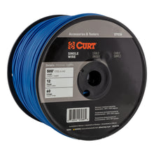 Load image into Gallery viewer, CURT 57036 Automotive Primary Wire, Blue 500' Spool