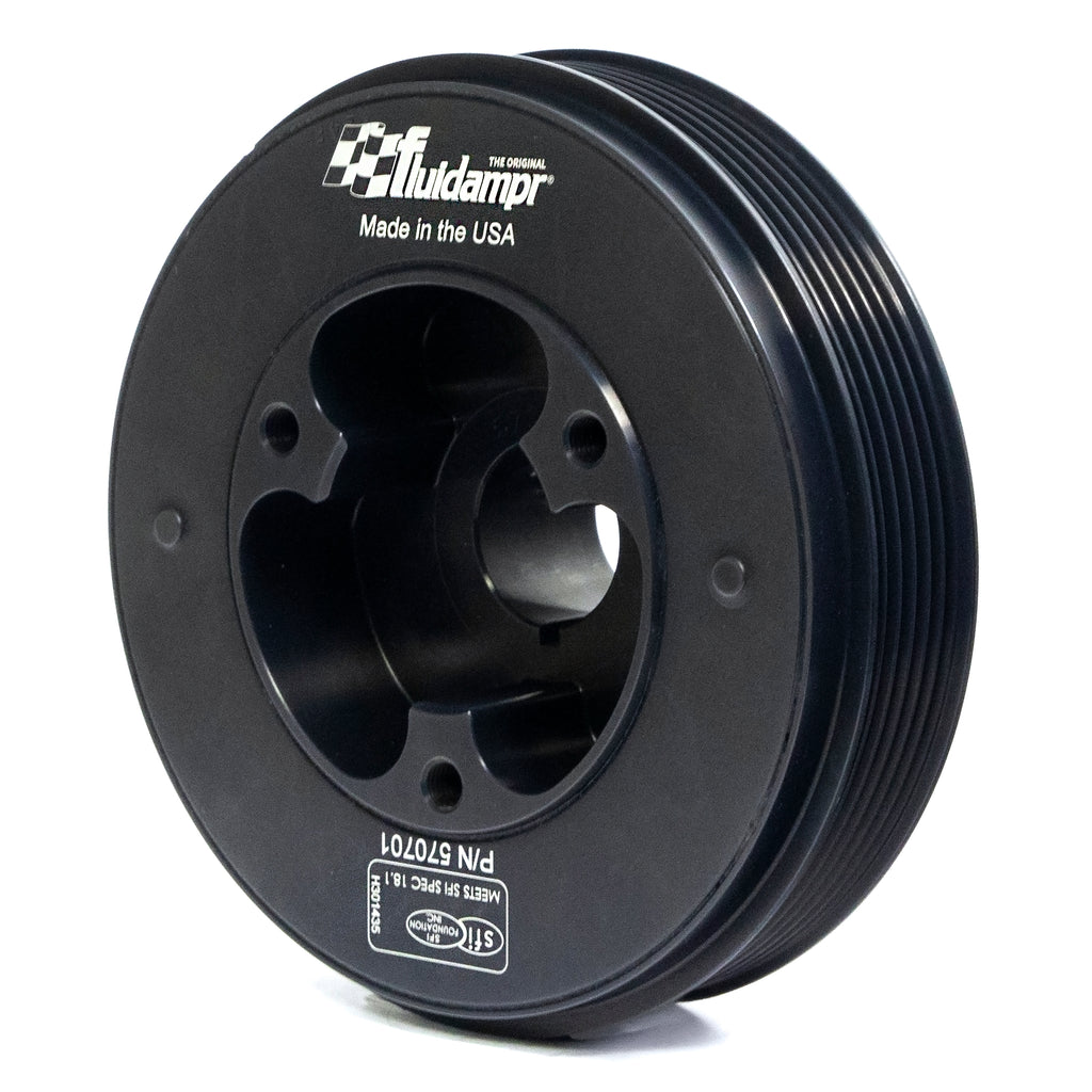 Fluidampr 570701 Harmonic Balancer - Fluidampr - Mitsubishi - 2010-2015 2.0L 4B11T Evo X - Each