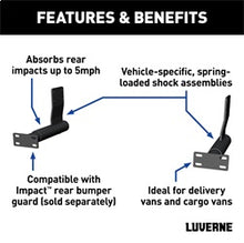 Load image into Gallery viewer, Luverne 571500 LUVERNE 571500 Impact Bumper Shock-Absorbing Bracket Kit for Select Mercedes-Benz Sprinter 1500, Mercedes-Benz Sprinter 2500, Mercedes-Benz Sprinter