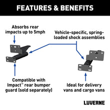 Load image into Gallery viewer, Luverne 571502 Bracket Kit; Carbon Steel; Textured Black Powder Coat; - Truck Part Superstore