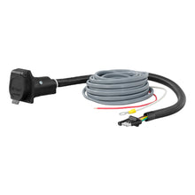 Load image into Gallery viewer, CURT 57186 4-Way Flat Electrical Adapter with Brake Controller Wiring