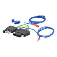 Load image into Gallery viewer, CURT 57187 4-Way to 5-Way Flat Adapter for Boat Trailer Surge Brakes