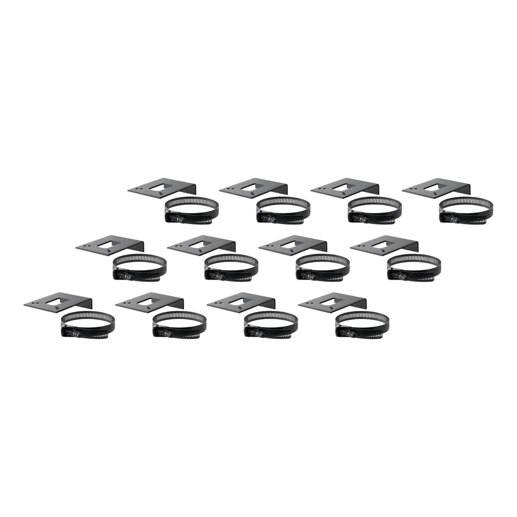 CURT 57203 Connector Bracket Mounts for 4, 5, 6, and 7-Way Brackets (12-Pack)