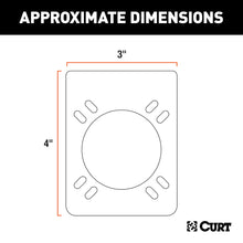 Load image into Gallery viewer, CURT 57206 Connector Mounting Bracket for 7-Way RV Blade (Packaged)