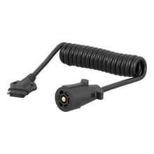 Load image into Gallery viewer, CURT 57281 5' Electrical Adapter Harness (7-Way RV Blade Vehicle to 5-Way Flat Trailer)
