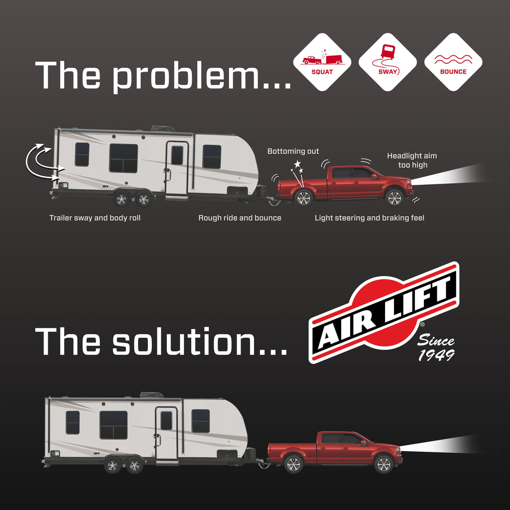 Air Lift 57398 LOADLIFTER 5000 for Select Ford F-250 Super Duty, Ford F-350 Super Duty