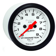Load image into Gallery viewer, AutoMeter 5744-M GAUGE, PYROMETER (EGT), 2 1/16", 900?C, DIGITAL STEPPER MOTOR, PHANTOM