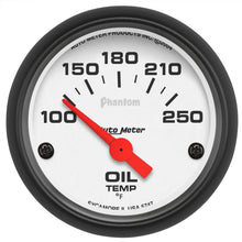Load image into Gallery viewer, AutoMeter 5747 GAUGE, OIL TEMP, 2 1/16", 100-250?F, ELECTRIC, PHANTOM