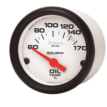 Load image into Gallery viewer, AutoMeter 5748-M GAUGE, OIL TEMP, 2 1/16", 60-170?F, ELECTRIC, PHANTOM