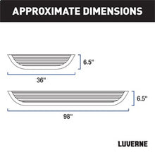 Load image into Gallery viewer, Luverne 575100-571477 LUVERNE 575100-571477 MegaStep 100; 36-Inch Premium Non-Skid Aluminum Running Bo for Select Ram ProMaster 1500, Ram ProMaster 2500, Ram ProMaster