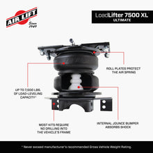 Load image into Gallery viewer, Air Lift 57538 LoadLifter 7500 XL Ultimate Kit for Select Chevrolet Silverado HD, Chevrolet Silverado HD, GMC Sierra HD, GMC Sierra HD